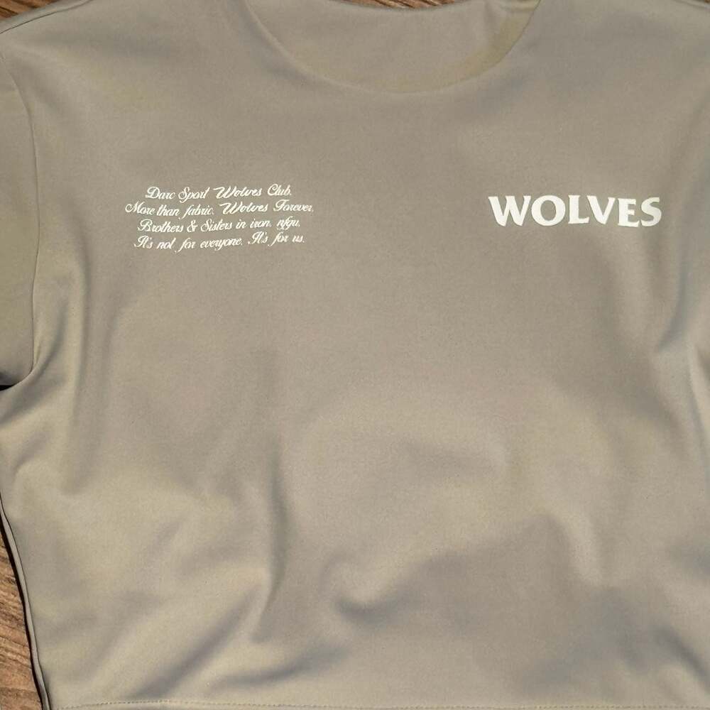 Darc Sport SHE Wolves Club Flames Crop Top Women S 427/500 Limited Edition - Picture 3 of 11